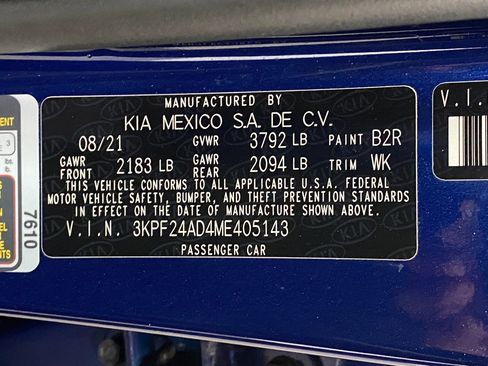 Used 2021 Kia Forte LXS image 28