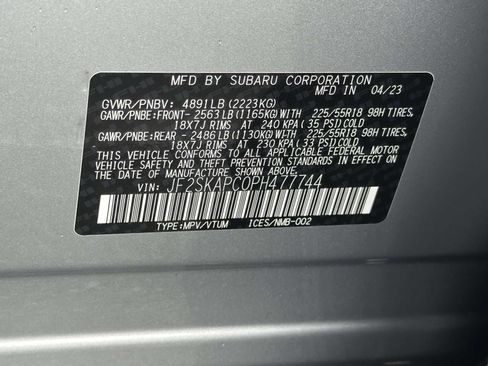 Certified 2023 Subaru Forester Limited w/ Popular Package #3 AWD/4WD image 10