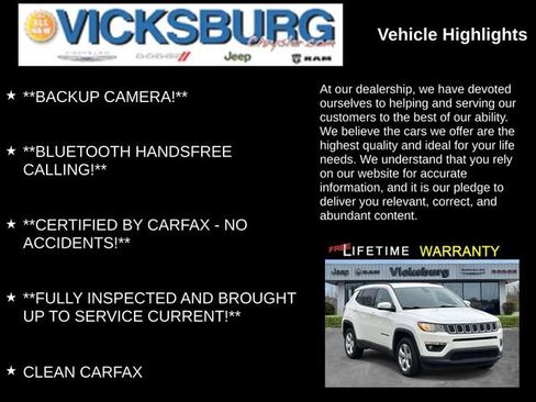 Used 2018 Jeep Compass Latitude w/ Trailer Tow Group image 7