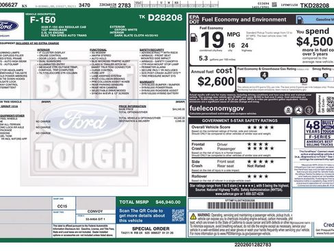 Used 2026 Ford F150 XL AWD/4WD image 32