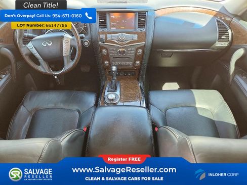 Used 2017 INFINITI QX80 4WD w/ Driver Assistance Package image 11