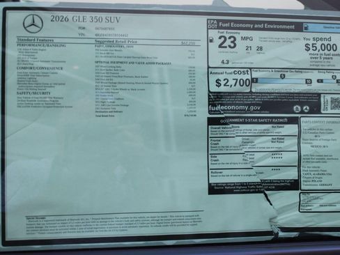 Certified 2026 Mercedes-Benz GLE 350 GLE 350 image 37