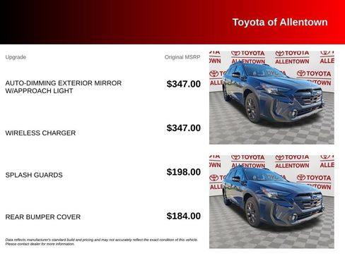 Used 2025 Subaru Outback Onyx Edition XT AWD/4WD image 5
