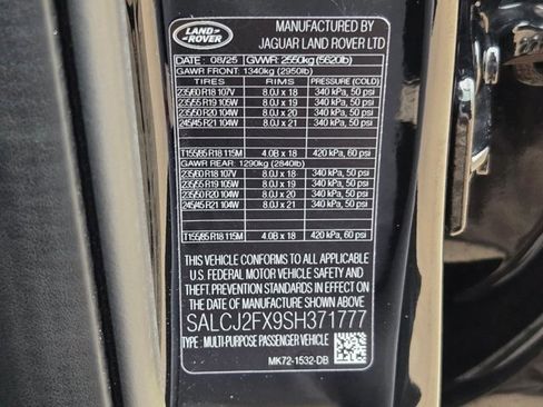 Certified 2025 Land Rover Discovery Sport S AWD/4WD image 24