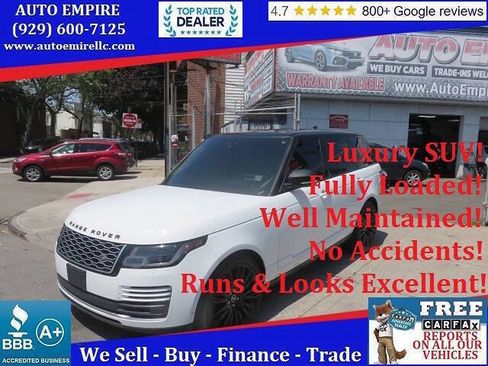 Used 2018 Land Rover Range Rover HSE AWD/4WD image 1