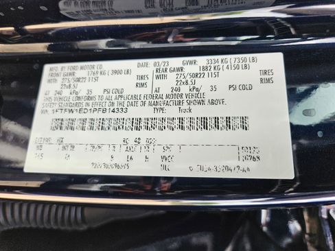 Used 2023 Ford F150 Limited image 33