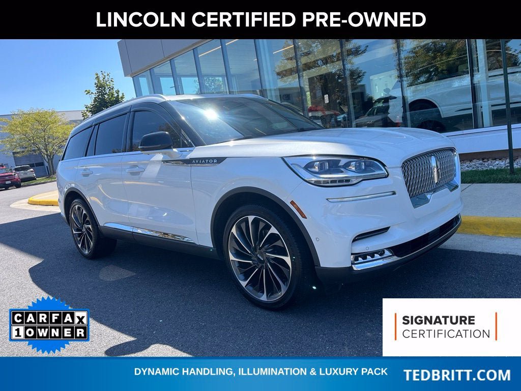 Certified 2024 Lincoln Aviator Reserve w/ Equipment Group 201A AWD/4WD image 1