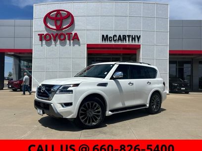 Used 2023 Nissan Armada Platinum w/ Captain's Chairs Package