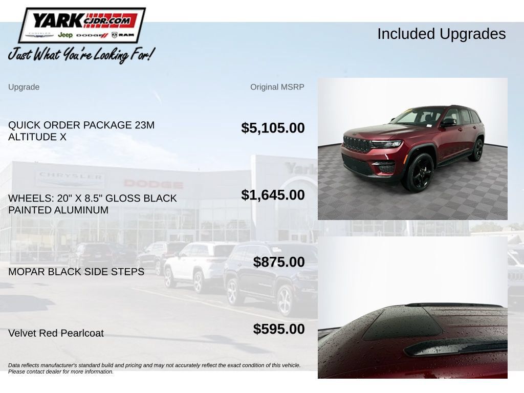 Certified 2025 Jeep Grand Cherokee Altitude AWD/4WD image 5