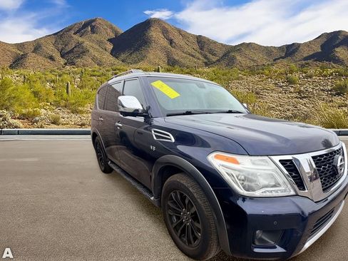 Used 2017 Nissan Armada Platinum w/ Captain Seat Package RWD image 5
