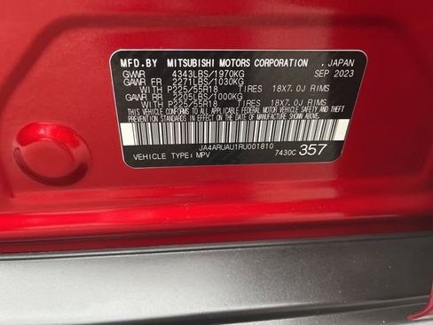 Used 2024 Mitsubishi Outlander Sport SE AWD/4WD image 19
