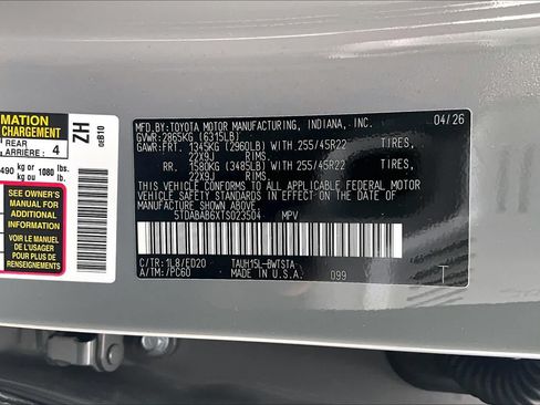 Used 2026 Lexus TX 500h AWD w/ Technology Package image 35