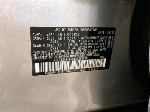 Used 2025 Subaru Outback Premium AWD/4WD image 35