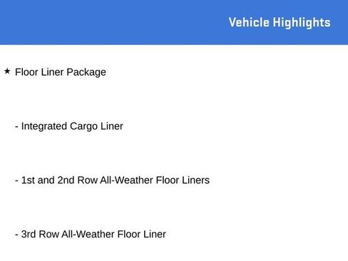 New 2026 Chevrolet Traverse High Country w/ LPO, Floor Liner Package image 5