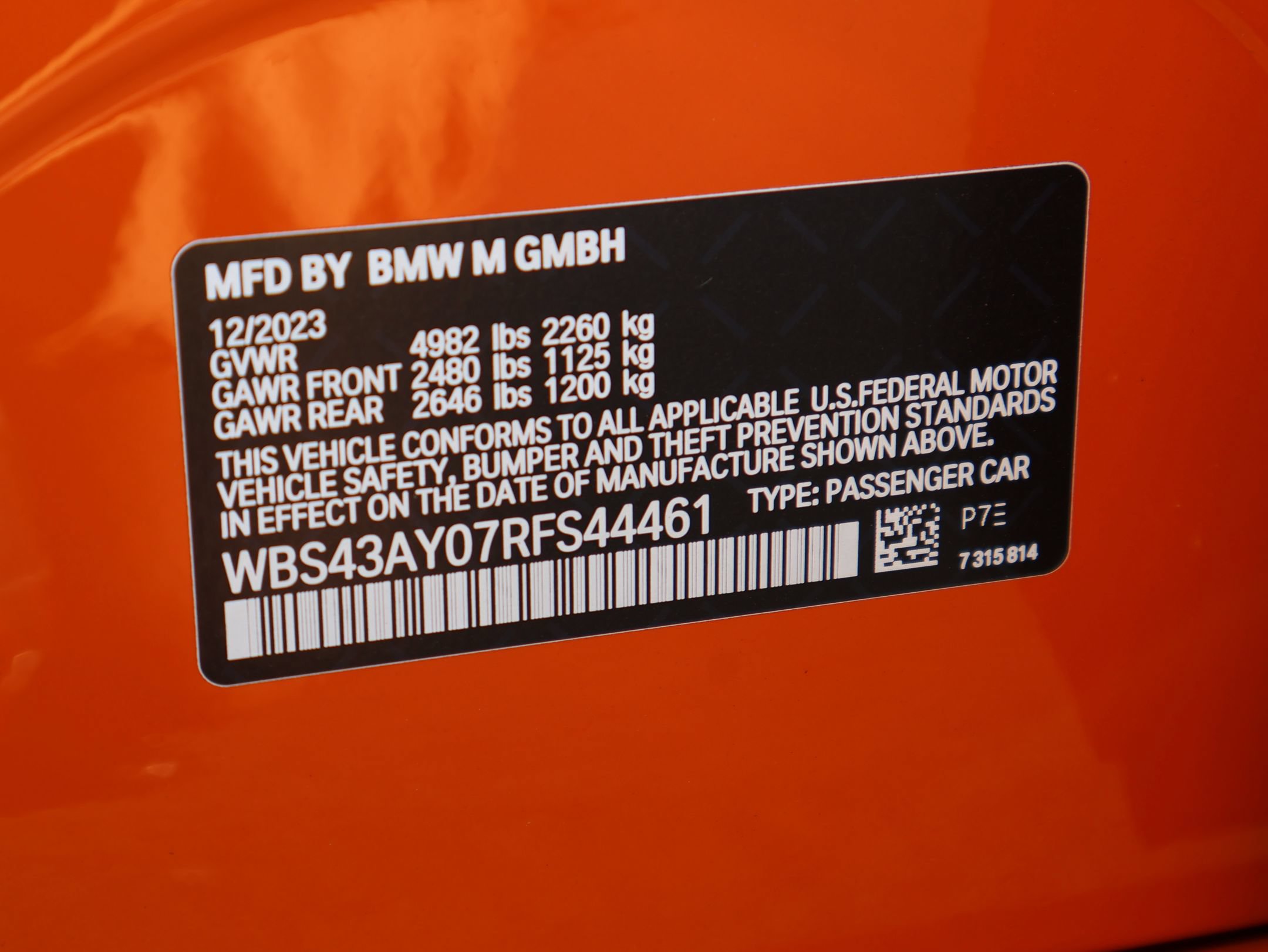 Used 2024 BMW M3 Competition w/ M Carbon Exterior Package AWD/4WD image 38