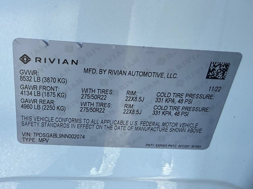 Used 2022 Rivian R1S Launch Edition Quad AWD/4WD image 44