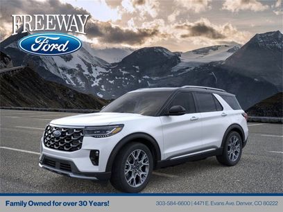 New 2025 Ford Explorer Platinum