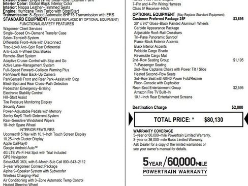 Used 2024 Jeep Wagoneer Series II image 2