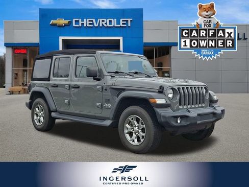 Used 2020 Jeep Wrangler Unlimited Sport image 1
