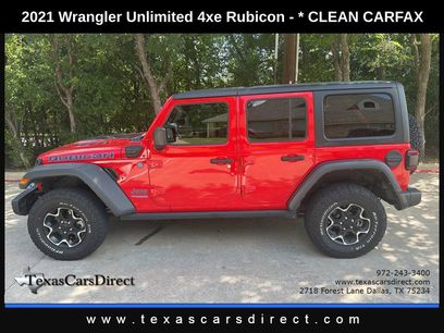 Used 2021 Jeep Wrangler Unlimited Rubicon 4xe w/ Dual Top Group