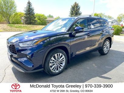 New 2026 Toyota Highlander Platinum
