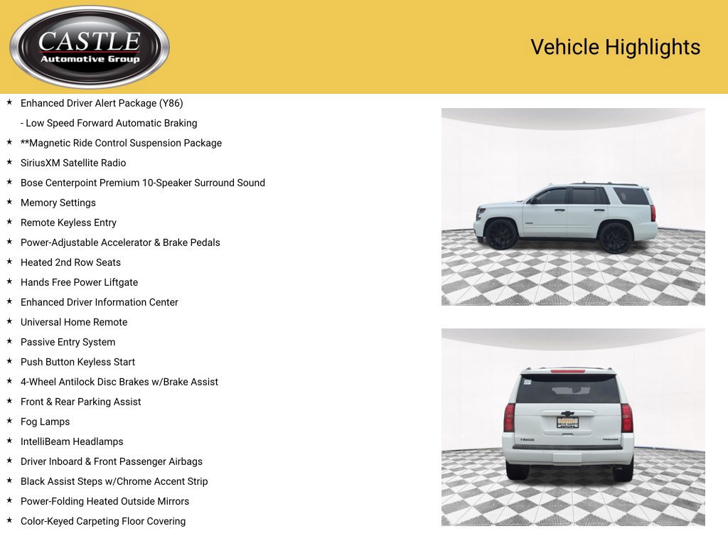 Used 2017 Chevrolet Tahoe Premier AWD/4WD image 12