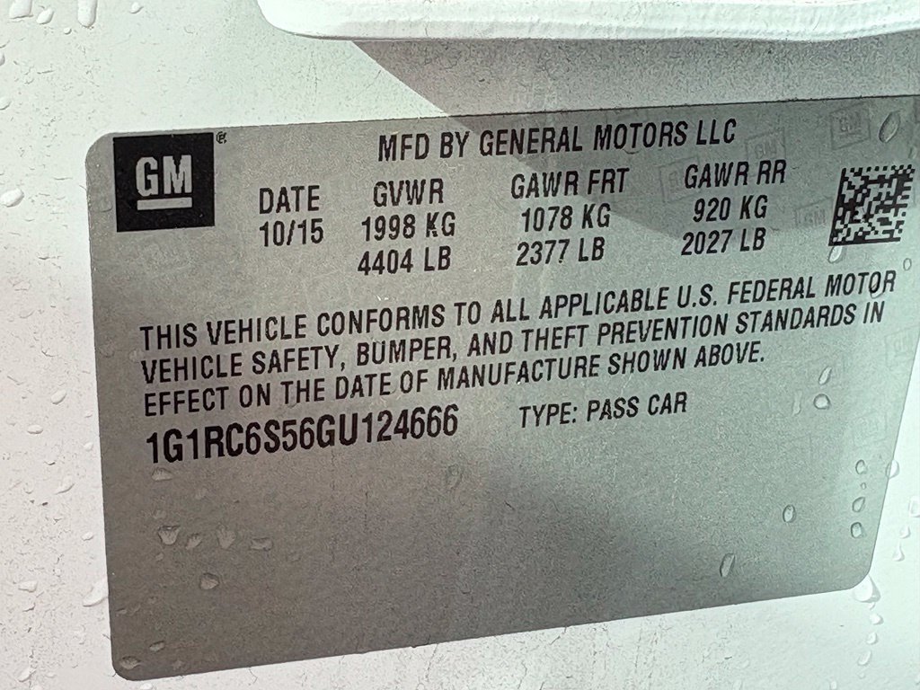 Used 2016 Chevrolet Volt LT FWD image 16