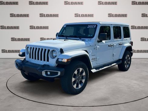 Used 2023 Jeep Wrangler Unlimited Sahara w/ Cold Weather Group AWD/4WD image 1