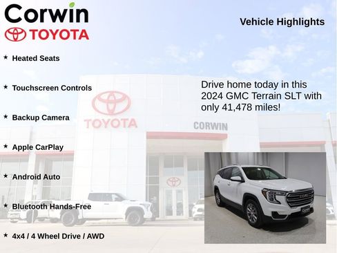 Used 2024 GMC Terrain SLT AWD/4WD image 6