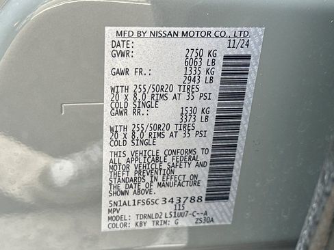 Certified 2025 INFINITI QX60 Luxe w/ Black Edition image 58