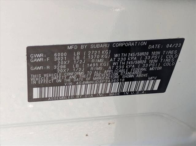 Used 2023 Subaru Ascent Limited w/ Technology Package AWD/4WD image 28