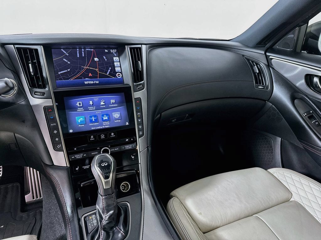 Used 2019 INFINITI Q50 Red Sport 400 w/ Carbon Fiber Package RWD image 20