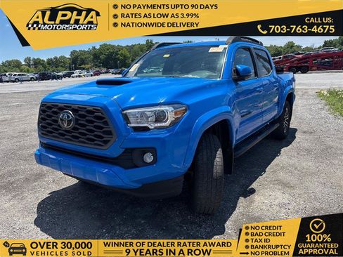Used 2021 Toyota Tacoma TRD Sport AWD/4WD image 1