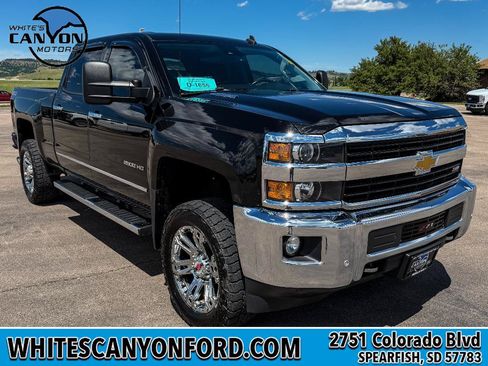 Used 2015 Chevrolet Silverado 2500 LTZ w/ Duramax Plus Package AWD/4WD image 12