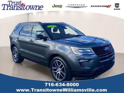 Used 2018 Ford Explorer Sport w/ Equipment Group 401A AWD/4WD image 1