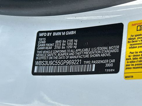 Used 2016 BMW M4 Convertible RWD image 35