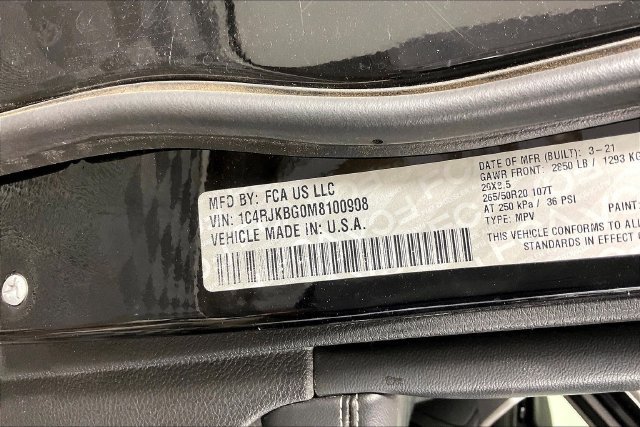 Used 2021 Jeep Grand Cherokee L Limited AWD/4WD image 4