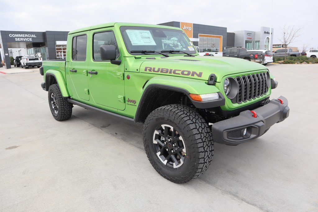 New 2026 Jeep Gladiator Rubicon w/ Steel Power Dome Hood Package AWD/4WD image 1