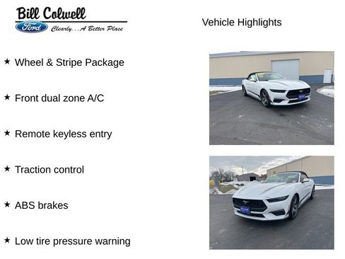 Used 2025 Ford Mustang Premium w/ Wheel & Stripe Package image 21