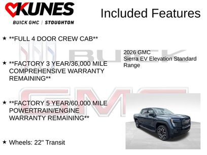 New 2026 GMC Sierra EV Elevation