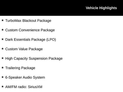 New 2026 Chevrolet Silverado 1500 Custom w/ Turbomax Blackout Package image 9