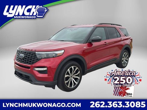 Certified 2023 Ford Explorer ST-Line w/ Class IV Trailer Tow Package AWD/4WD image 1