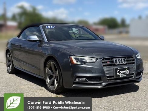 Used 2017 Audi S5 3.0T Cabriolet w/ Technology Package AWD/4WD image 1
