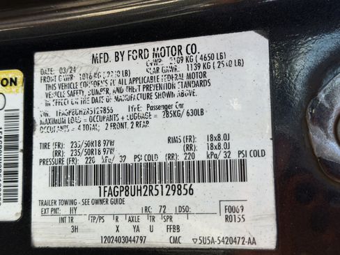 Used 2024 Ford Mustang Premium RWD image 24