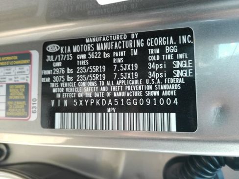 Used 2016 Kia Sorento SX AWD/4WD image 57