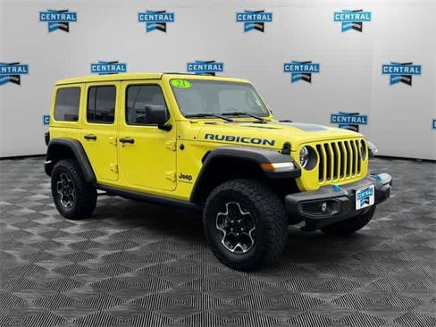 Used 2023 Jeep Wrangler Unlimited Rubicon 4xe w/ Cold Weather Group image 8