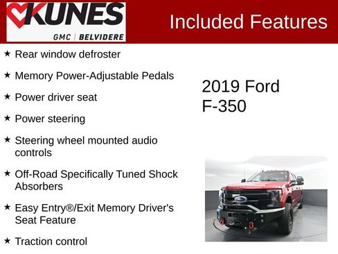 Used 2019 Ford F350 Lariat w/ Lariat Ultimate Package AWD/4WD image 3