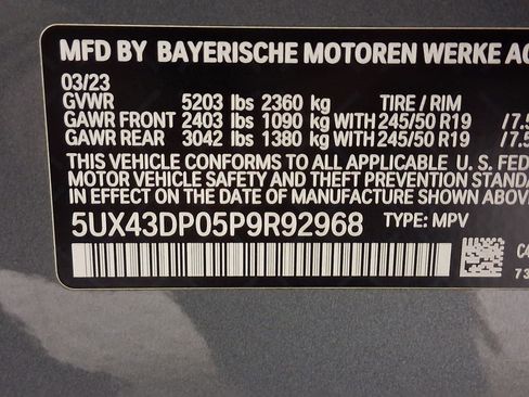 Used 2023 BMW X3 sDrive30i w/ Premium Package RWD image 20