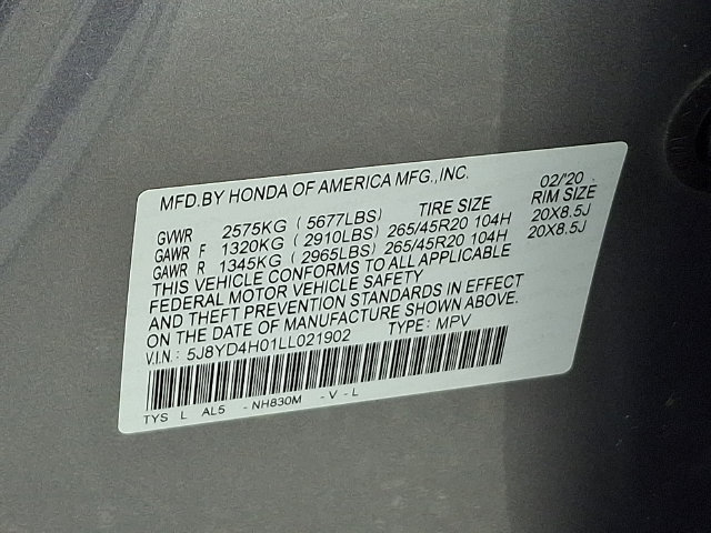 Used 2020 Acura MDX w/ Technology Package AWD/4WD image 28
