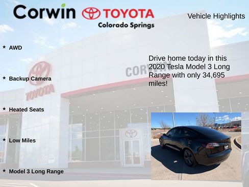 Used 2020 Tesla Model 3 Long Range image 6